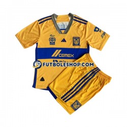 Primera Equipación del Tigres UANL 2023-2024 Manga Corta para Niño (Camiseta y pantalón)