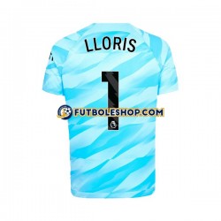Primera Equipación del Tottenham Hotspur Portero Hugo Lloris 1 2023-2024 Manga Corta para Hombre