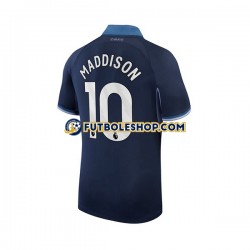 Segunda Equipación del Tottenham Hotspur James Maddison 10 2023-2024 Manga Corta para Hombre