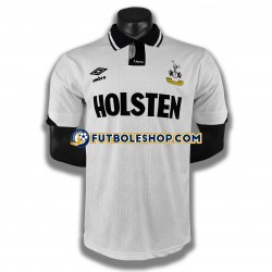 Primera Equipación del Tottenham Hotspur Retro 1990 Manga Corta para Hombre