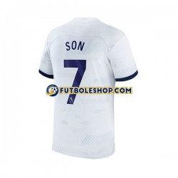 Primera Equipación del Tottenham Hotspur Son Heung-min 7 2023-2024 Manga Corta para Hombre