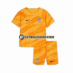 Segunda Equipación del Estados Unidos Portero 2023-2024 Manga Corta para Niño (Camiseta y pantalón)