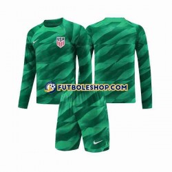 Primera Equipación del Estados Unidos Portero 2023-2024 ML para Niño (Camiseta y pantalón)