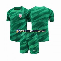 Primera Equipación del Estados Unidos Portero 2023-2024 Manga Corta para Niño (Camiseta y pantalón)