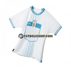 Segunda Equipación del Uruguay World Cup 2022 Manga Corta para Hombre