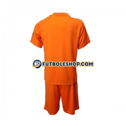 Segunda Equipación del Uruguay Portero World Cup 2022 Manga Corta para Niño (Camiseta y pantalón)