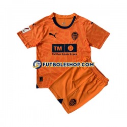 Tercera Equipación del Valencia CF 2023-2024 Manga Corta para Niño (Camiseta y pantalón)
