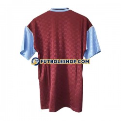 Primera Equipación del West Ham United Retro 1989-1990 Manga Corta para Hombre