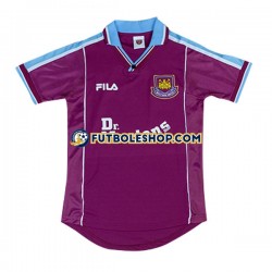 Primera Equipación del West Ham United Retro 1999-2001 Manga Corta para Hombre