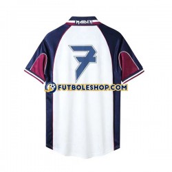 Segunda Equipación del West Ham United Retro Iron Maiden 1999 Manga Corta para Hombre