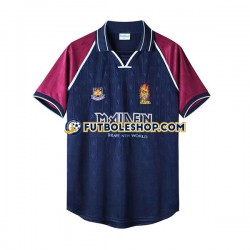 Primera Equipación del West Ham United Retro Iron Maiden 1999 Manga Corta para Hombre