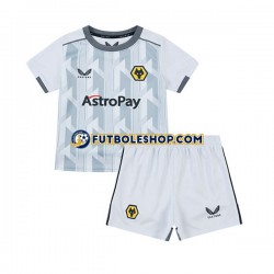 Tercera Equipación del Wolverhampton Wanderers 2023-2024 Manga Corta para Niño (Camiseta y pantalón)