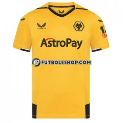 Primera Equipación del Wolverhampton Wanderers 2022-2023 Manga Corta para Hombre