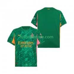 Segunda Equipación del AC Milan Portero 2025-2026 Manga Corta para Hombre