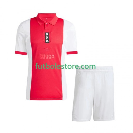 Primera Equipación del AFC Ajax 2024-2025 Anniversary Manga Corta para Niño (Camiseta y pantalón) Primera Equipación del AFC Ajax 2024-2025 Anniversary Manga Corta para Niño (Camiseta y pantalón)