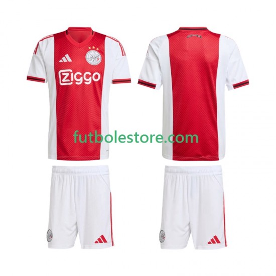 Primera Equipación del AFC Ajax 2025-2026 Manga Corta para Niño (Camiseta y pantalón) Primera Equipación del AFC Ajax 2025-2026 Manga Corta para Niño (Camiseta y pantalón)