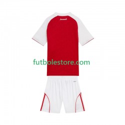 Primera Equipación del Arsenal 2025-2026 Manga Corta para Niño (Camiseta y pantalón)