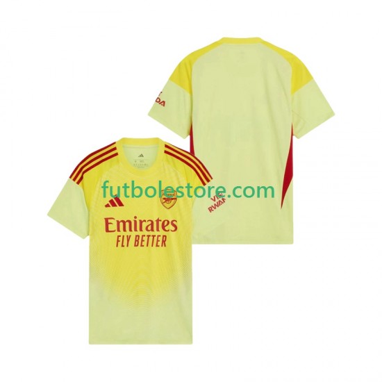 Primera Equipación del Arsenal Portero 2025-2026 Manga Corta para Hombre