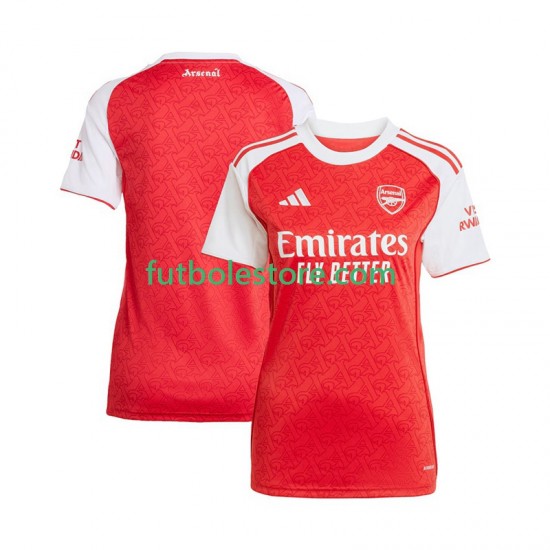 Primera Equipación del Arsenal 2025-2026 Manga Corta para Mujer Primera Equipación del Arsenal 2025-2026 Manga Corta para Mujer
