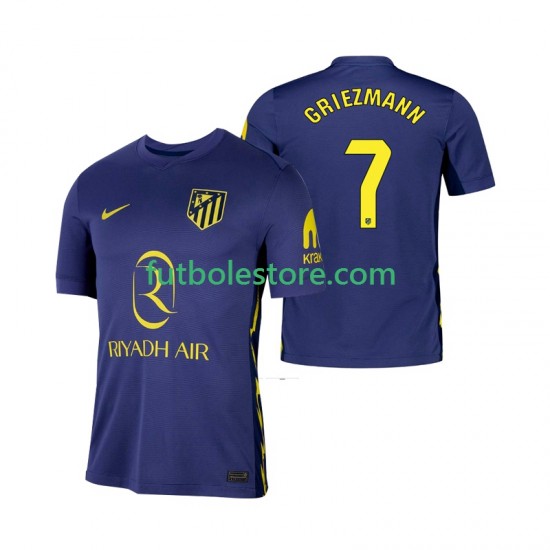 Segunda Equipación del Atlético Madrid Antoine Griezmann 7 2025-2026 Manga Corta para Hombre Segunda Equipación del Atlético Madrid Antoine Griezmann 7 2025-2026 Manga Corta para Hombre