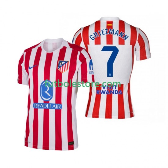 Primera Equipación del Atlético Madrid Antoine Griezmann 7 2025-2026 Manga Corta para Hombre Primera Equipación del Atlético Madrid Antoine Griezmann 7 2025-2026 Manga Corta para Hombre