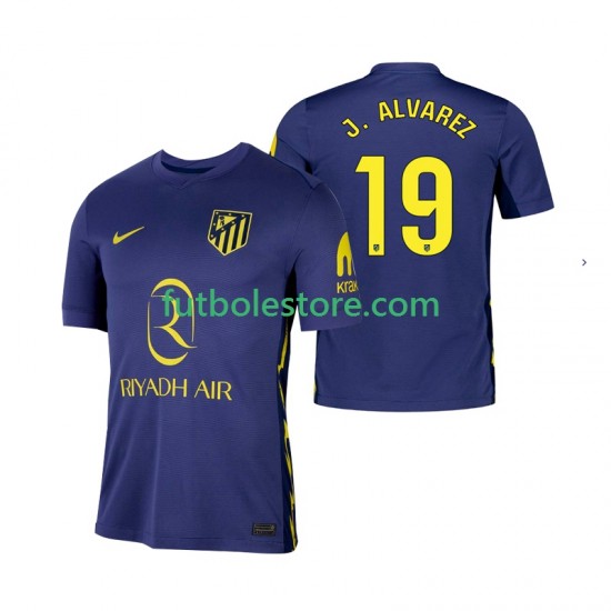 Segunda Equipación del Atlético Madrid Julian Alvarez 19 2025-2026 Manga Corta para Hombre