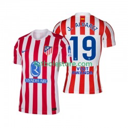 Primera Equipación del Atlético Madrid Julian Alvarez 19 2025-2026 Manga Corta para Hombre