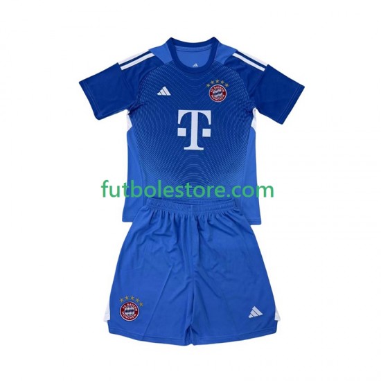 Segunda Equipación del Bayern de Múnich Portero 2025-2026 Manga Corta para Niño (Camiseta y pantalón)