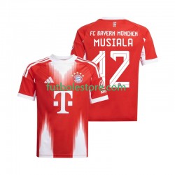 Primera Equipación del Bayern de Múnich Jamal Musiala 42 2025-2026 Manga Corta para Hombre