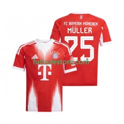 Primera Equipación del Bayern de Múnich Thomas Muller 25 2025-2026 Manga Corta para Hombre
