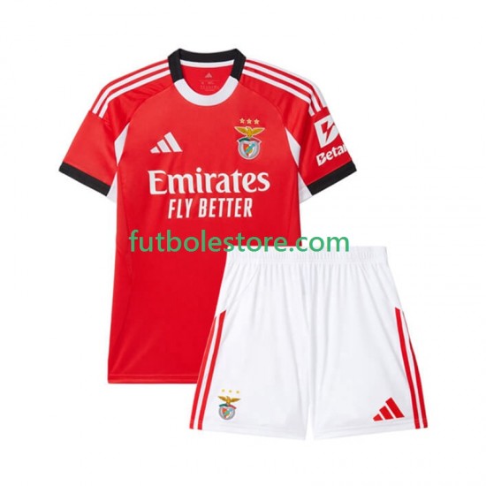 Primera Equipación del Benfica 2025-2026 Manga Corta para Niño (Camiseta y pantalón) Primera Equipación del Benfica 2025-2026 Manga Corta para Niño (Camiseta y pantalón)