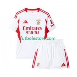 Tercera Equipación del Benfica 2025-2026 Manga Corta para Niño (Camiseta y pantalón)