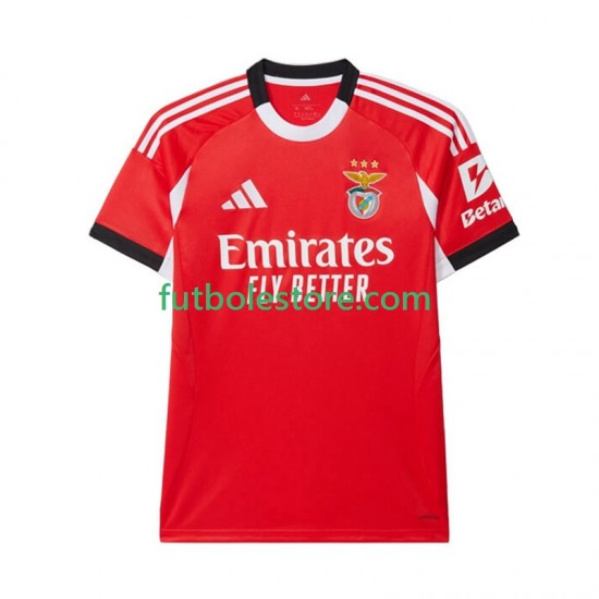 Primera Equipación del Benfica 2025-2026 Manga Corta para Hombre Primera Equipación del Benfica 2025-2026 Manga Corta para Hombre