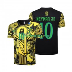 Primera Equipación del Brasil Neymar JR 10 Jesus 2024 Manga Corta para Hombre