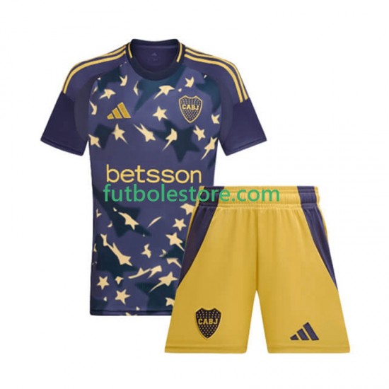 Tercera Equipación del CA Boca Juniors 2025 Manga Corta para Niño (Camiseta y pantalón) Tercera Equipación del CA Boca Juniors 2025 Manga Corta para Niño (Camiseta y pantalón)