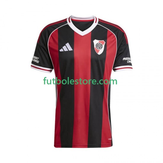 Segunda Equipación del CA River Plate 2025 Manga Corta para Hombre