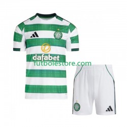 Primera Equipación del Celtic FC 2025-2026 Manga Corta para Niño (Camiseta y pantalón)