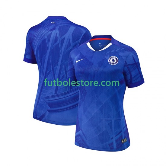 Primera Equipación del Chelsea 2025-2026 Manga Corta para Mujer Primera Equipación del Chelsea 2025-2026 Manga Corta para Mujer