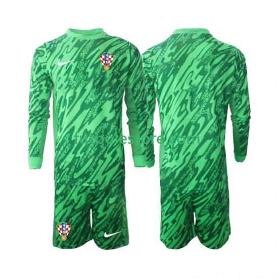 Segunda Equipación del Croacia Portero 2024 ML para Niño (Camiseta y pantalón) Segunda Equipación del Croacia Portero 2024 ML para Niño (Camiseta y pantalón)