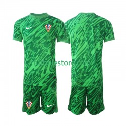 Segunda Equipación del Croacia Portero 2024 Manga Corta para Niño (Camiseta y pantalón) Segunda Equipación del Croacia Portero 2024 Manga Corta para Niño (Camiseta y pantalón)