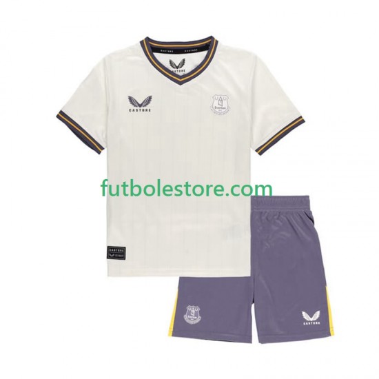 Tercera Equipación del Everton 2024-2025 Manga Corta para Niño (Camiseta y pantalón) Tercera Equipación del Everton 2024-2025 Manga Corta para Niño (Camiseta y pantalón)