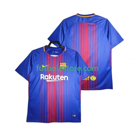 Primera Equipación del FC Barcelona Retro 2017-20168 Manga Corta para Hombre Primera Equipación del FC Barcelona Retro 2017-20168 Manga Corta para Hombre
