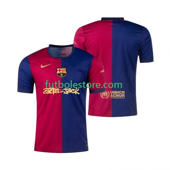 Primera Equipación del FC Barcelona TRAVIS SCOTT 2024-2025 Manga Corta para Hombre Primera Equipación del FC Barcelona TRAVIS SCOTT 2024-2025 Manga Corta para Hombre