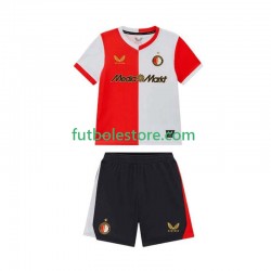 Primera Equipación del Feyenoord Rotterdam 2025-2026 Manga Corta para Niño (Camiseta y pantalón)