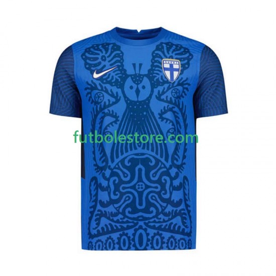 Segunda Equipación del Finlandia 2025 Manga Corta para Hombre Segunda Equipación del Finlandia 2025 Manga Corta para Hombre