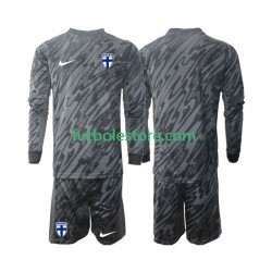 Primera Equipación del Finlandia Portero 2024 ML para Niño (Camiseta y pantalón) Primera Equipación del Finlandia Portero 2024 ML para Niño (Camiseta y pantalón)