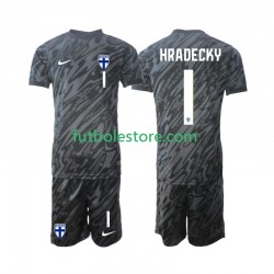 Primera Equipación del Finlandia Portero HRADECKY 1 2024 Manga Corta para Niño (Camiseta y pantalón) Primera Equipación del Finlandia Portero HRADECKY 1 2024 Manga Corta para Niño (Camiseta y pantalón)