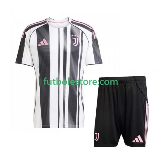 Primera Equipación del Juventus 2025-2026 Manga Corta para Niño (Camiseta y pantalón) Primera Equipación del Juventus 2025-2026 Manga Corta para Niño (Camiseta y pantalón)