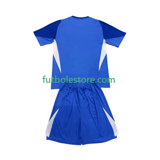 Primera Equipación del Juventus Portero 2025-2026 Manga Corta para Niño (Camiseta y pantalón)