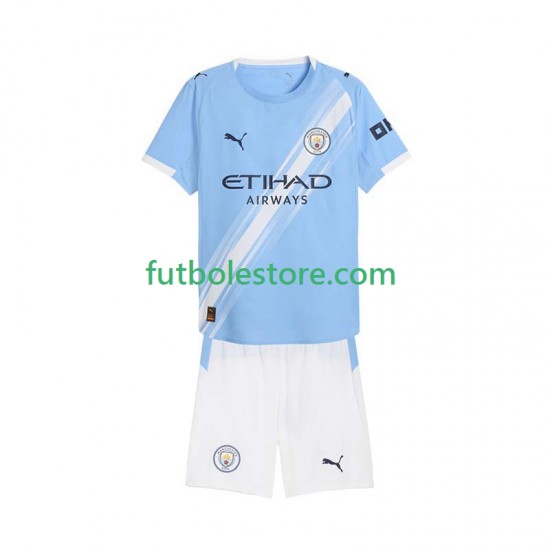 Primera Equipación del Manchester City 2025-2026 Manga Corta para Niño (Camiseta y pantalón) Primera Equipación del Manchester City 2025-2026 Manga Corta para Niño (Camiseta y pantalón)